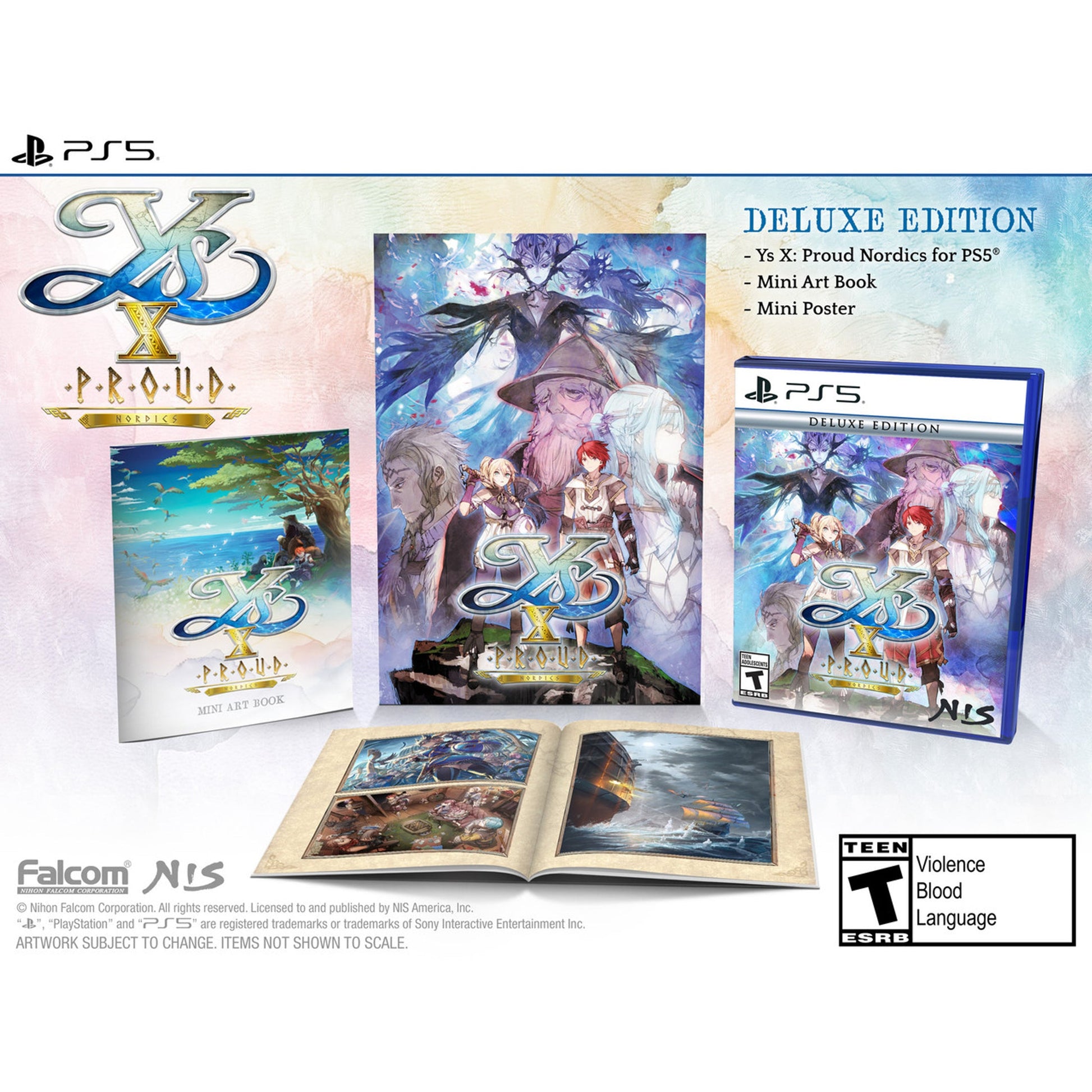 Ys X: Proud Nordics: Deluxe Edition - PS5