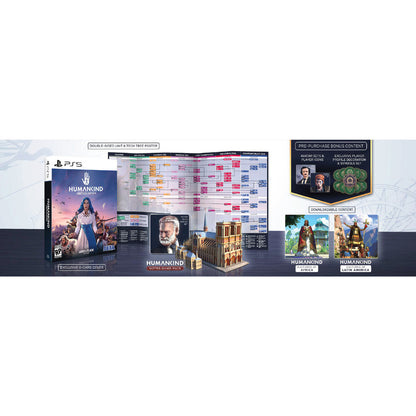 This is brand new.How far will you push HUMANKIND? HUMANKIND™ is Amplitude Studios’ magnum opus, an Historical Strategy game where YOU will re-write the entire narrative of humankind - a convergence of culture, history, and values that allows you to create a civilization that is as unique as you are.