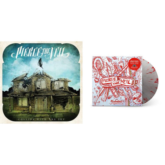 Collide With The Sky & Misadventures (Silver With Red Splatter LP Vinyl)