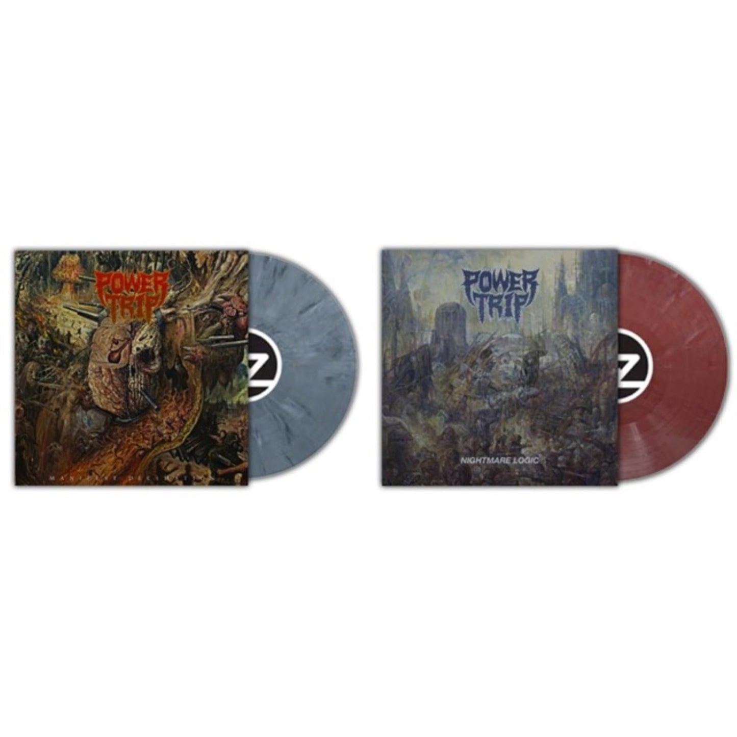 Manifest Decimation (Graphite LP Vinyl) & Nightmare Logic (Cherry LP Vinyl)