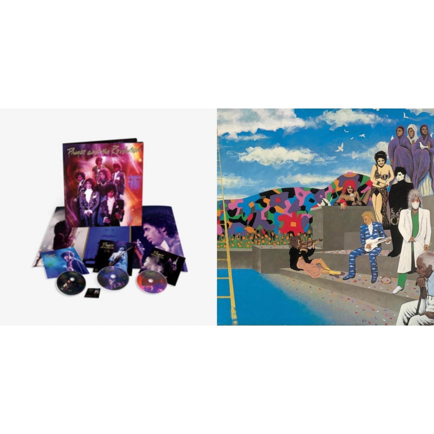 Live (2CD/Blu-Ray) & Around The World In A Day (2CD/Deluxe)