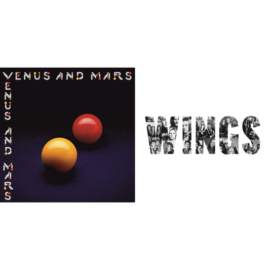 Venus & Mars (50Th Anniversary) (180G/Half-Speed) & Wings (Deluxe/180G/3LP)