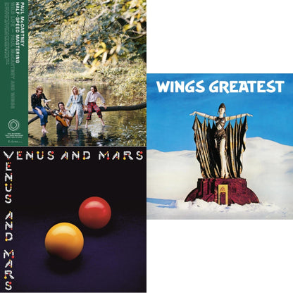Wild Life (50Th Anniversary/Half-Speed Master) & Venus & Mars (50Th Anniversary) (180G/Half-Speed) & Greatest