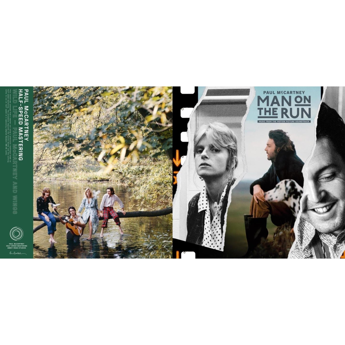 Wild Life (50Th Anniversary/Half-Speed Master) & Man On The Run (Ost) (180G)