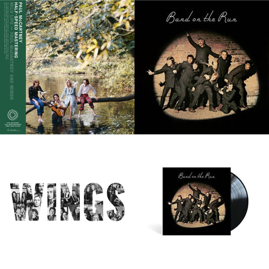 Wild Life (50Th Anniversary/Half-Speed Master) & Band On The Run (Half-Speed) & Wings (180G) & Band On The Run