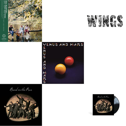 Wild Life (50Th Anniversary/Half-Speed Master) & Band On The Run (Half-Speed) & Venus & Mars (50Th Anniversary) (180G/Half-Speed) & Wings (180G) & Band On The Run