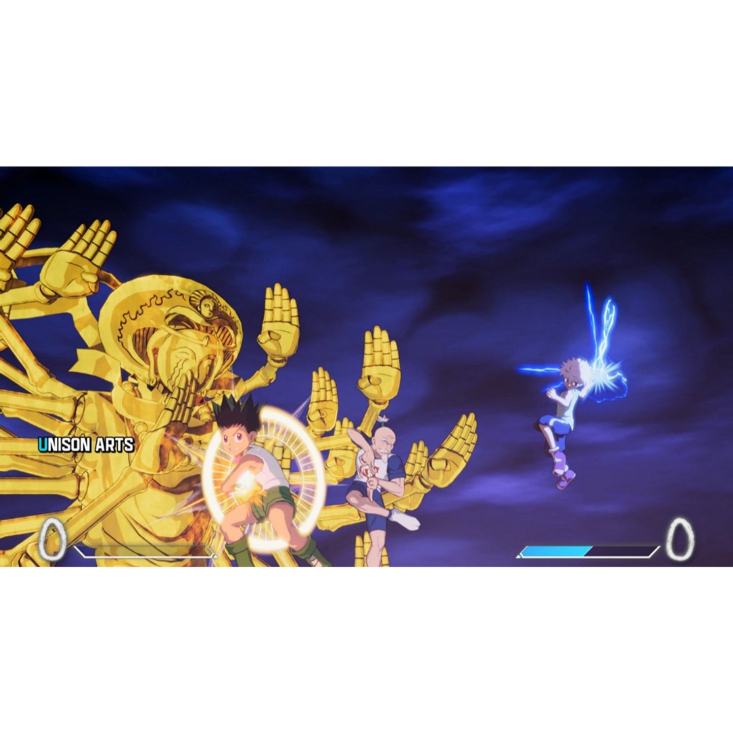 This is brand new.The first real fighting game of HUNTER×HUNTER is here!!
3v3 Nen ability team battle: This game is 3 vs 3, The compatibility between characters and the composition of the team are important. Aim for victory with your own strongest team.