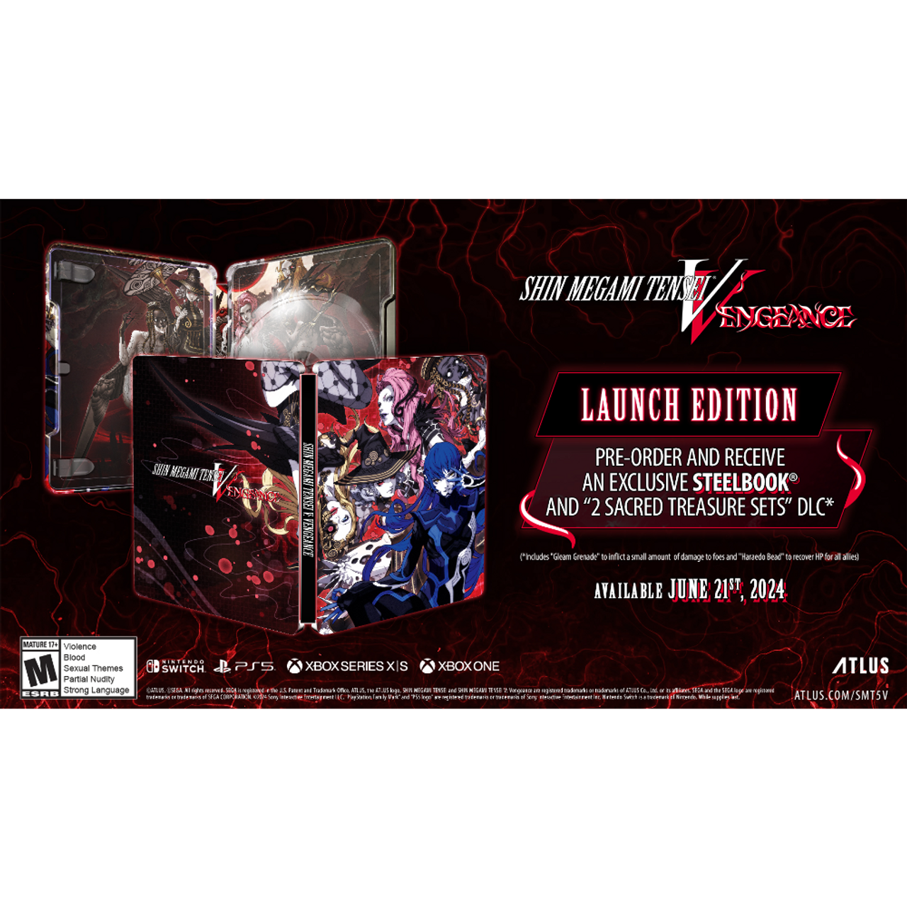 This is brand new.Embark on this definitive version of the critically acclaimed Shin Megami Tensei V, massively expanded with a brand-new storyline featuring new locations, demons, and choices to make that will dictate the fate of all existence.