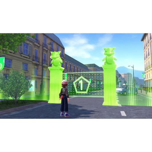 This is brand new.Live the life of a Pokémon Trainer in the streets of Lumiose City!  Lumiose City—a home for people and Pokémon alike. Here, thanks to an urban redevelopment plan driven by Quasartico Inc.