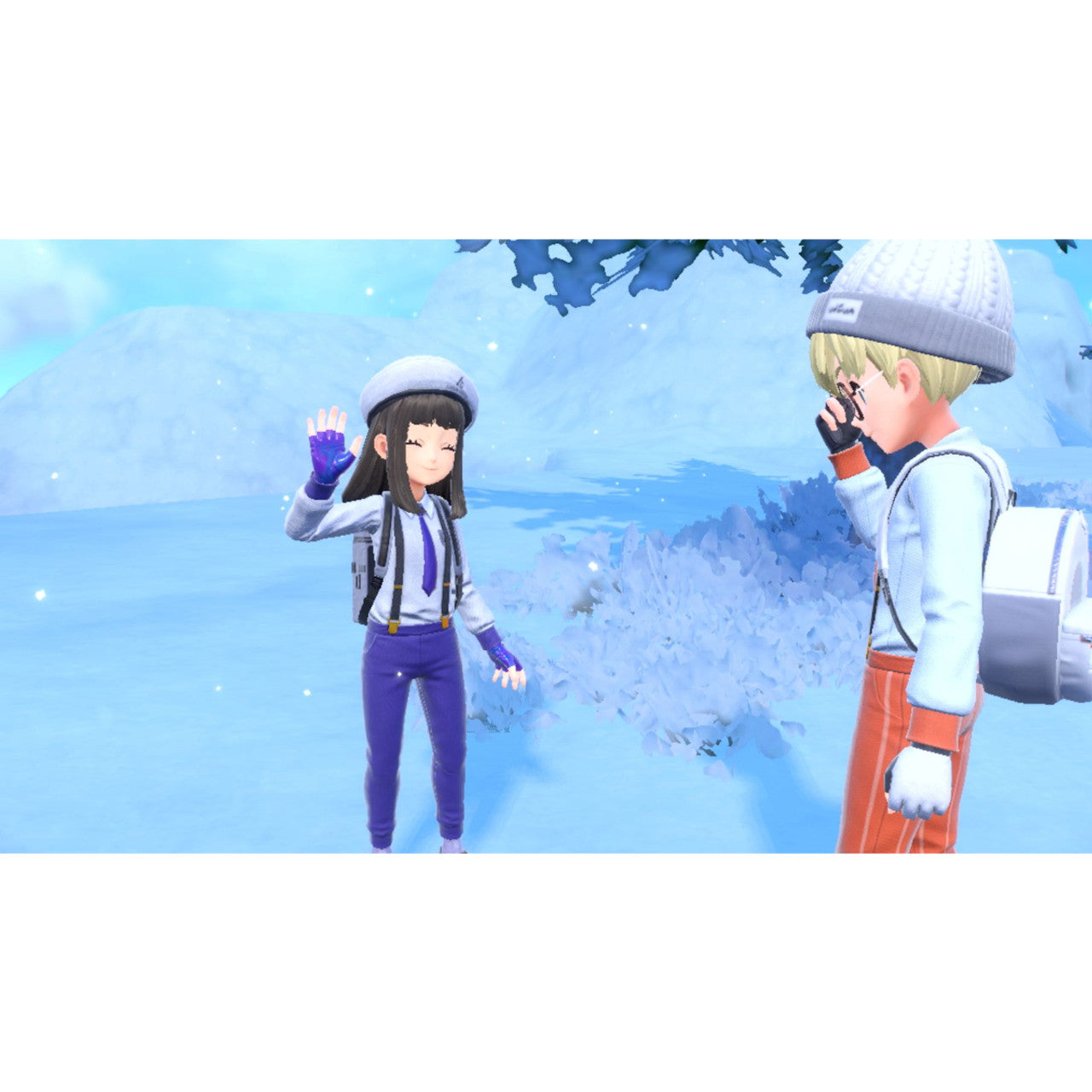 This is brand new.Pokémon Scarlet and Pokémon Violet Double Pack A double pack containing the Pokémon Scarlet and Pokémon Violet games is available for purchase as a digital downloadable version or as a packaged version.