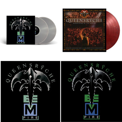 This is a 4 LP Vinyl SKU bundle.
1.This LP Vinyl is brand new.Format: LP VinylMusic Style: Hard RockThis item's title is: Empire (2LP)Artist: QueensrycheLabel: CAPITOLBarcode: 602577118524Release Date: 6/25/2021
2.This LP Vinyl is brand new.