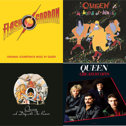 Flash Gordon & Kind Of Magic & Day At The Races & Greatest Hits 1 (180G)