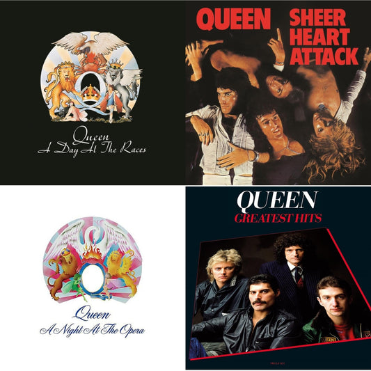 Day At The Races & Sheer Heart Attack (Half-Speed LP Vinyl) & Night At The Opera & Greatest Hits 1 (180G)