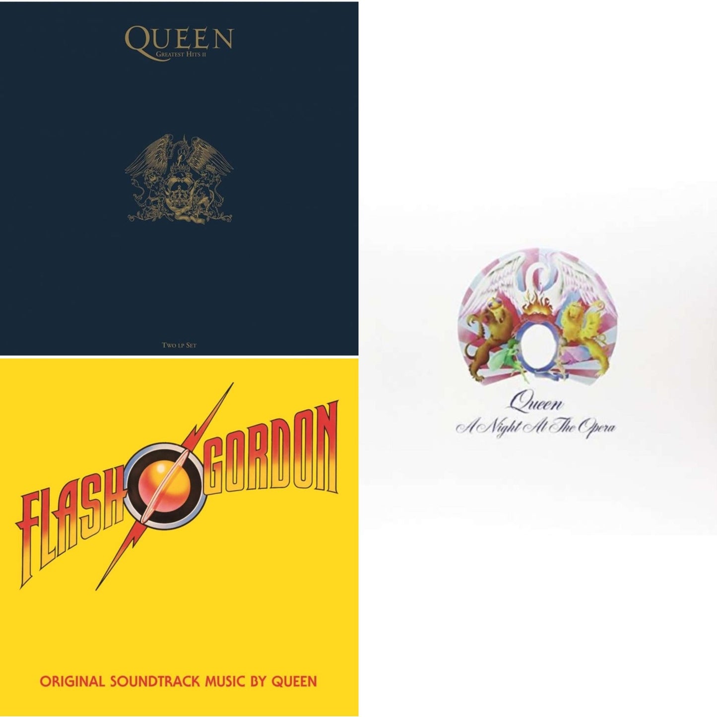 Greatest Hits 2 (180G/Dl Card) & Flash Gordon & Night At The Opera