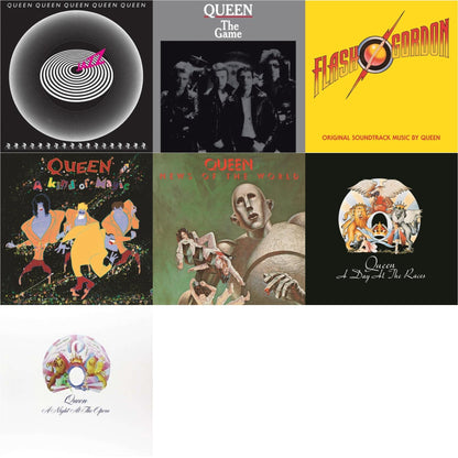 Jazz & Game & Flash Gordon & Kind Of Magic & News Of The World & Day At The Races & Night At The Opera