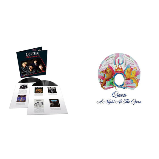 This is a 2 LP Vinyl SKU bundle.
1.This LP Vinyl is brand new.Format: LP VinylThis item's title is: Greatest Hits 1 (180G/Dl Card/2LP)Artist: QueenBarcode: 050087350642Release Date: 11/18/2016
2.This LP Vinyl is brand new.