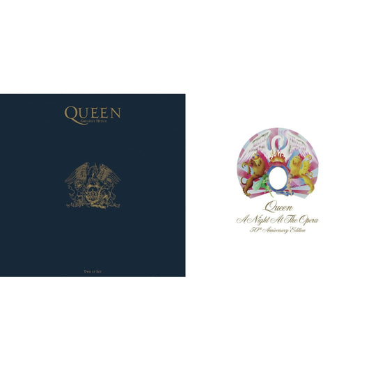 Greatest Hits 2 (180G/Dl Card) & Night At The Opera (180G/Clear LP Vinyl)