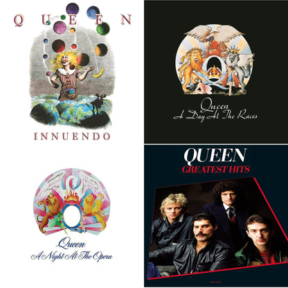 Innuendo (2LP) & Day At The Races & Night At The Opera & Greatest Hits 1 (180G)