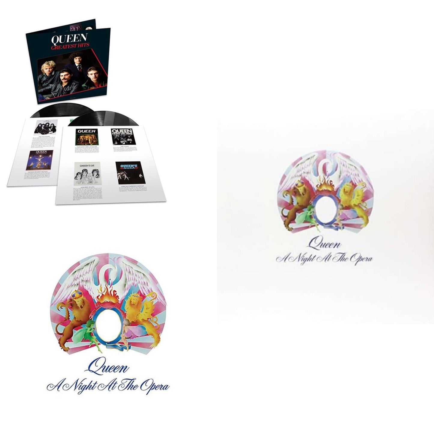 Greatest Hits 1 (180G/Dl Card/2LP) & Night At The Opera & Night At The Opera