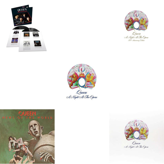 Greatest Hits 1 (180G/Dl Card/2LP) & News Of The World & Night At The Opera & Night At The Opera (180G/Clear LP Vinyl) & Night At The Opera
