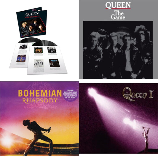Greatest Hits 1 (180G/Dl Card/2LP) & Game & Bohemian Rhapsody (180G/2LP) & Queen I (2024 Mix)