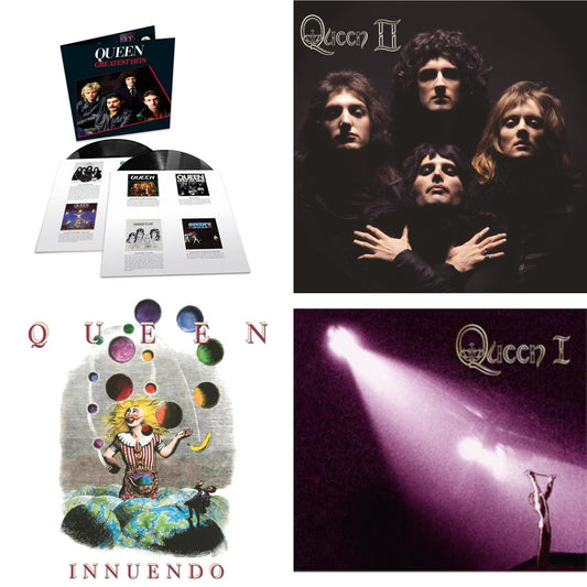 Greatest Hits 1 (180G/Dl Card/2LP) & Queen Ii & Innuendo (2LP) & Queen I (2024 Mix)