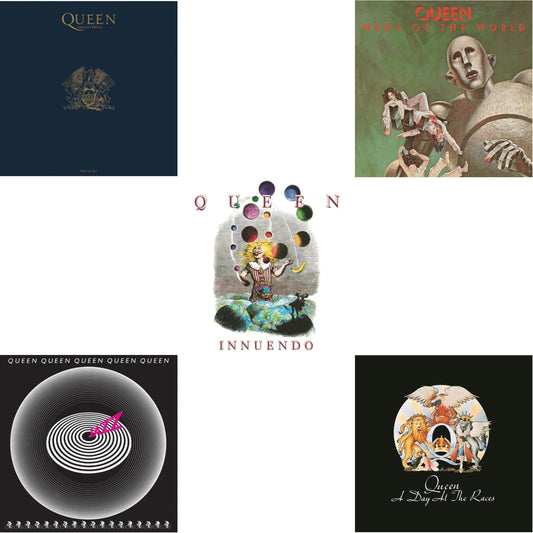 Greatest Hits 2 (180G/Dl Card) & Jazz & Innuendo (2LP) & News Of The World & Day At The Races