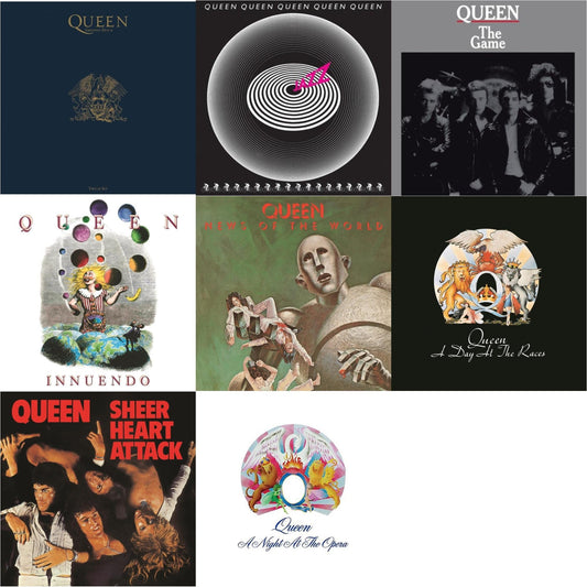 Greatest Hits 2 (180G/Dl Card) & Jazz & Game & Innuendo (2LP) & News Of The World & Day At The Races & Sheer Heart Attack (Half-Speed LP Vinyl) & Night At The Opera