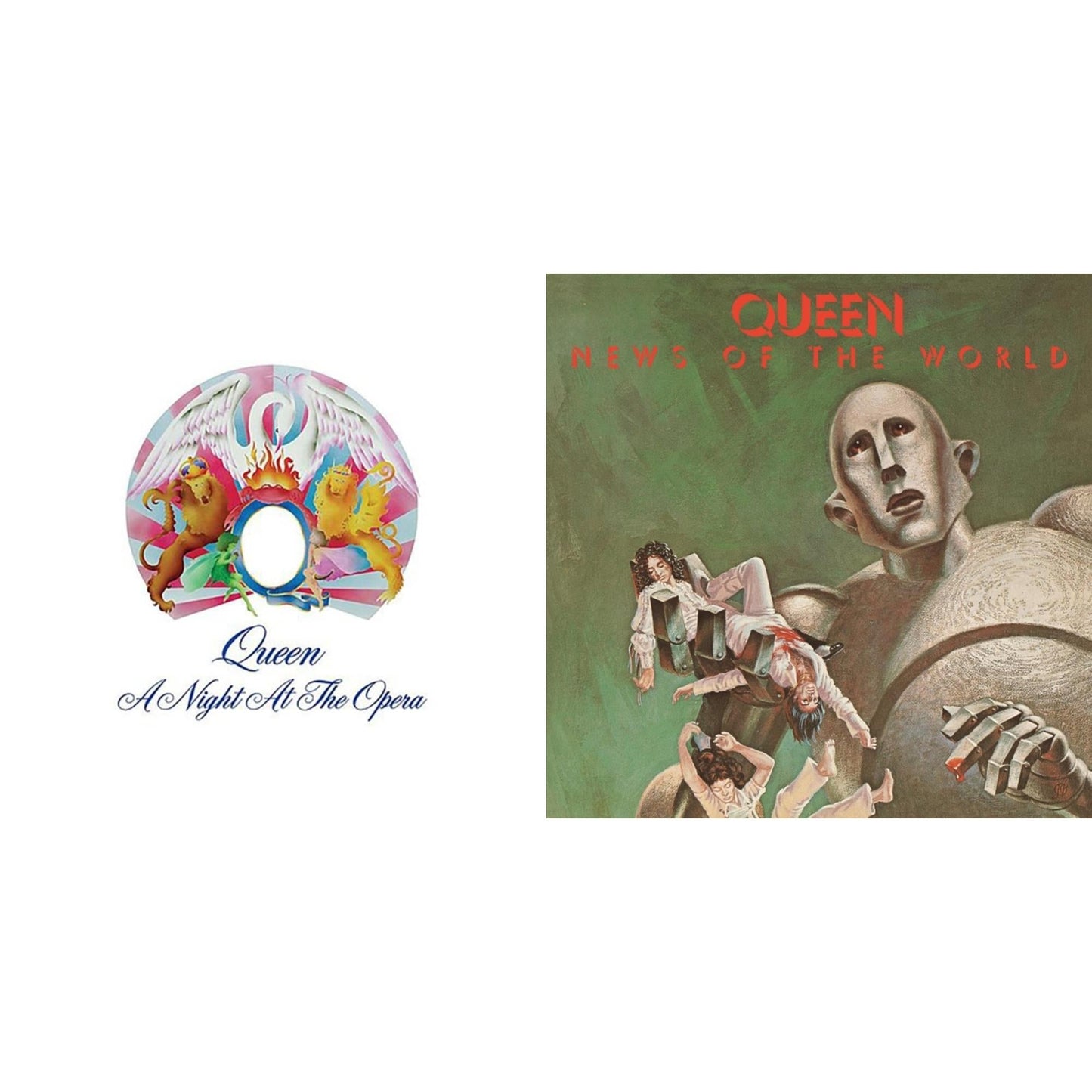 This is a 2 LP Vinyl SKU bundle.
1.This LP Vinyl is brand new.Format: LP VinylMusic Style: Arena RockThis item's title is: Night At The OperaArtist: QueenLabel: HOLLYWOOD RECORDSBarcode: 050087512194Release Date: 9/23/2022
2.This LP Vinyl is brand new.