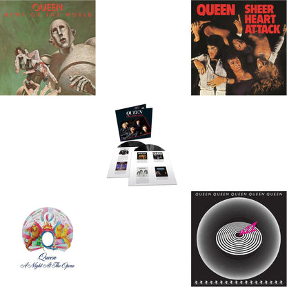 Greatest Hits 1 (180G/Dl Card/2LP) & Jazz & News Of The World & Sheer Heart Attack (Half-Speed LP Vinyl) & Night At The Opera