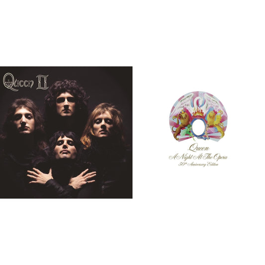 Queen Ii & Night At The Opera (180G/Clear LP Vinyl)