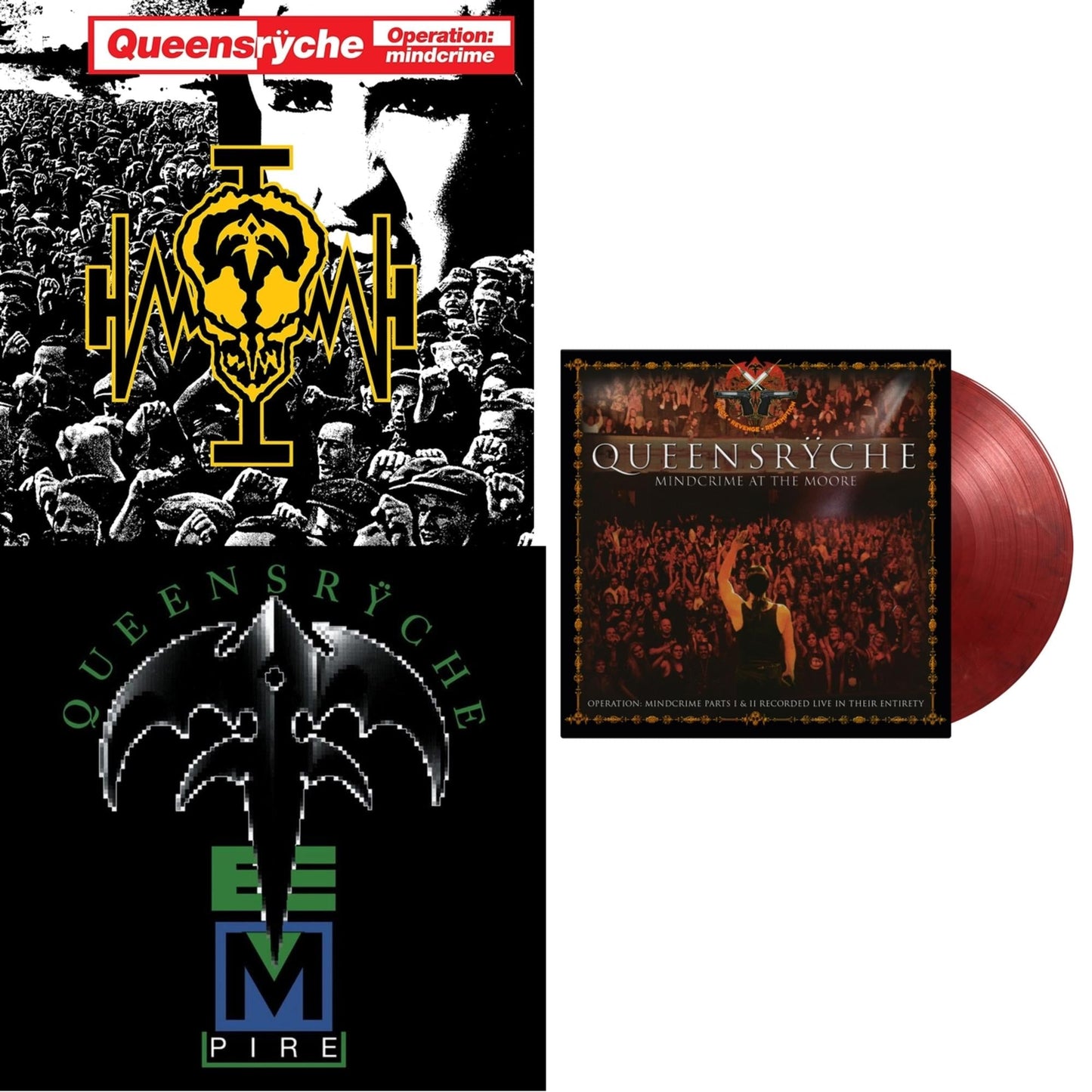 This is a 3 LP Vinyl SKU bundle.
1.This LP Vinyl is brand new.Format: LP VinylMusic Style: Heavy MetalThis item's title is: Operation: Mindcrime (2LP)Artist: QueensrycheLabel: CAPITOLBarcode: 602577140396Release Date: 6/25/2021
2.This LP Vinyl is brand new.
