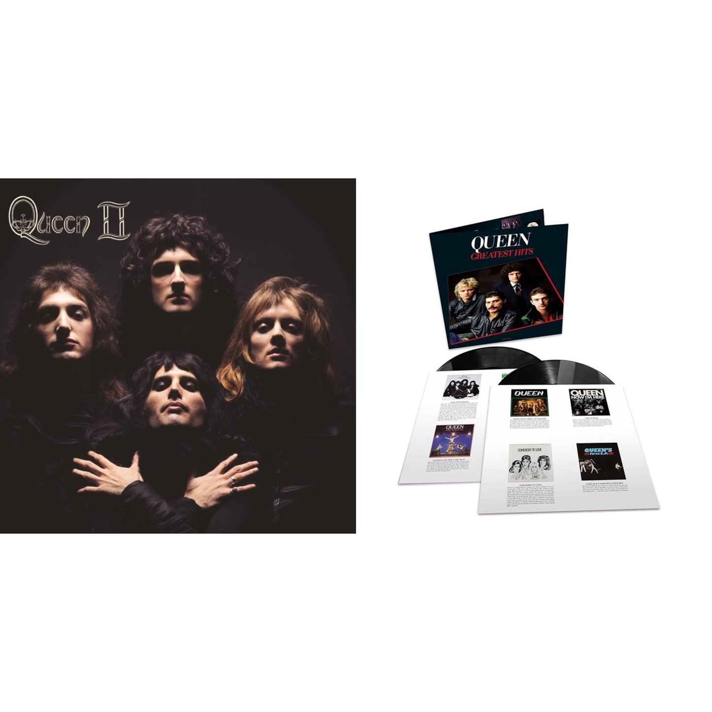Greatest Hits 1 (180G/Dl Card/2LP) & Queen Ii