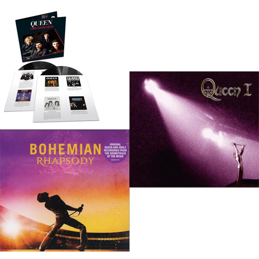 Greatest Hits 1 (180G/Dl Card/2LP) & Bohemian Rhapsody (180G/2LP) & Queen I (2024 Mix)