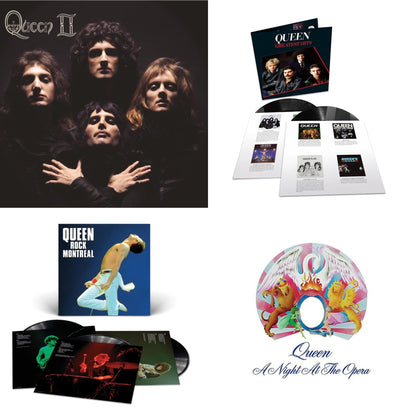 Greatest Hits 1 (180G/Dl Card/2LP) & Queen Ii & Night At The Opera & Queen Rock Montreal (3LP)
