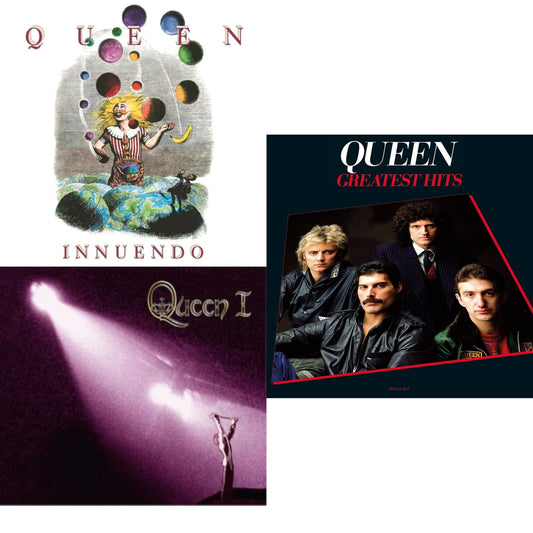 Innuendo (2LP) & Queen I (2024 Mix)  & Greatest Hits 1 (180G)