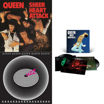 Jazz & Sheer Heart Attack (Half-Speed LP Vinyl) & Queen Rock Montreal (3LP)