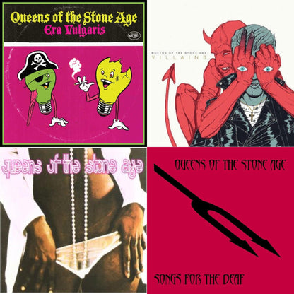 Queens Of The Stone Age (2LP) & Era Vulgaris (180G) & Songs For The Deaf (180G) (X) & Villains (Gatefold/Dl Card)