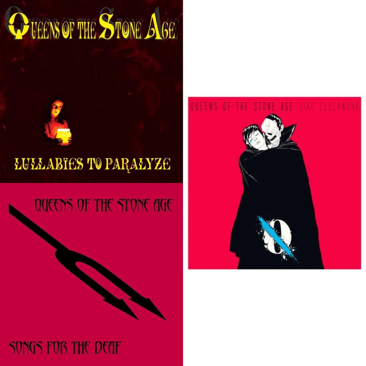 Lullabies To Paralyze (2LP/180G) (X) & Songs For The Deaf (180G) (X) & Like Clockwork