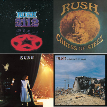 Caress Of Steel (180G/Dl Card) & 2112 (180G) & Farewell To Kings (180G) & Exit Stage Left (180G)