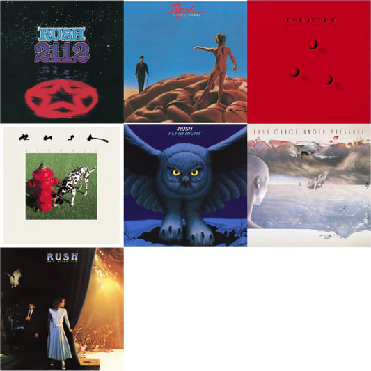 Fly By Night (180G) & 2112 (180G) & Hemispheres (180G) & Exit Stage Left (180G) & Signals (180G) & Grace Under Pressure (180G) & Hold Your Fire (180G)