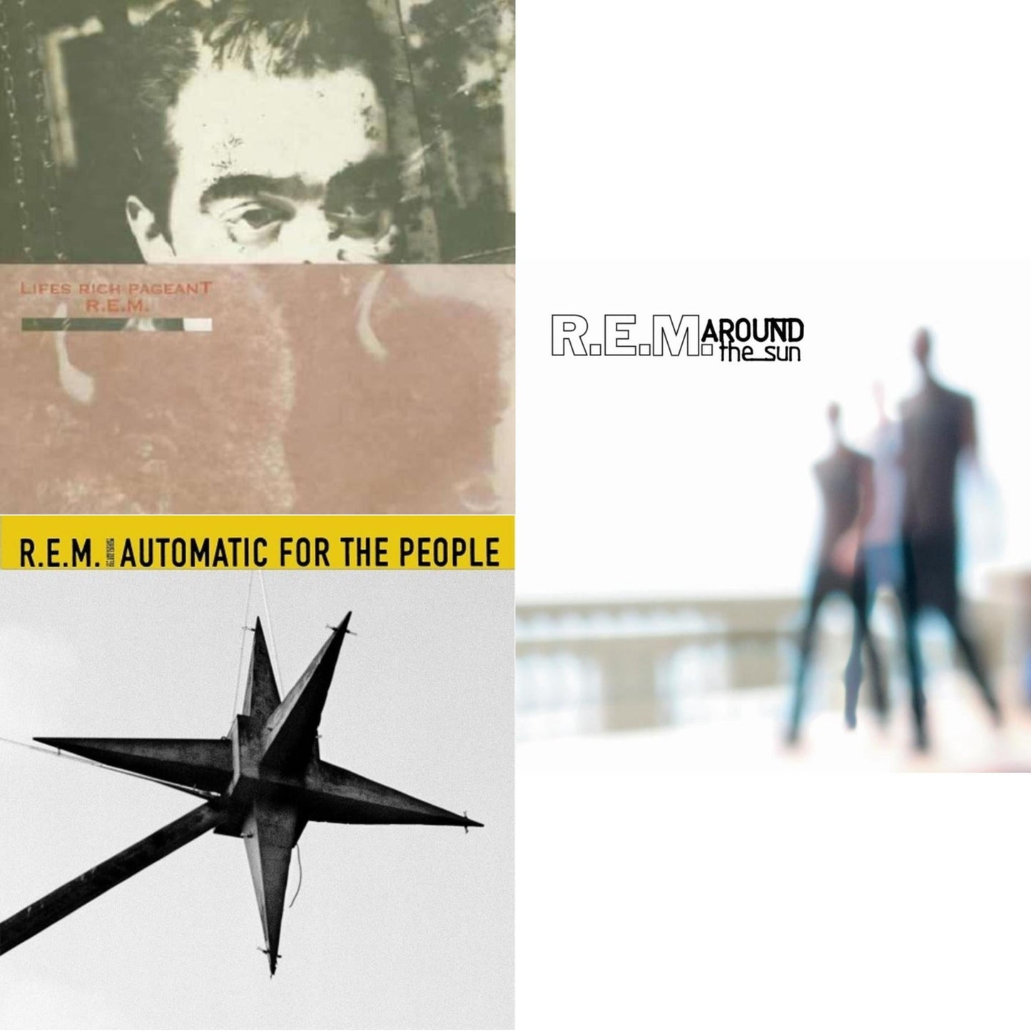Lifes Rich Pageant & Automatic For The People (25Th Anniversary Deluxe Edition) & Around The Sun (2LP)