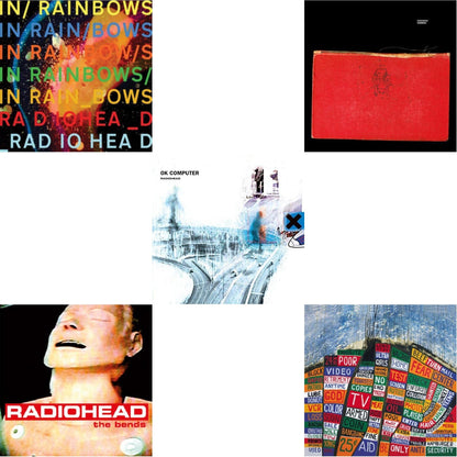 In Rainbows (180G) & Bends (180G) & Ok Computer (2LP/180G) & Amnesiac (2LP/180G) & Hail To The Thief (2LP/45 RPM/180G)