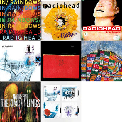 In Rainbows (180G) & Pablo Honey (180G) & Bends (180G) & Ok Computer (2LP/180G) & Amnesiac (2LP/180G) & Hail To The Thief (2LP/45 RPM/180G) & King Of Limbs (180G) & Ok Computer Oknotok (3LP/180G)
