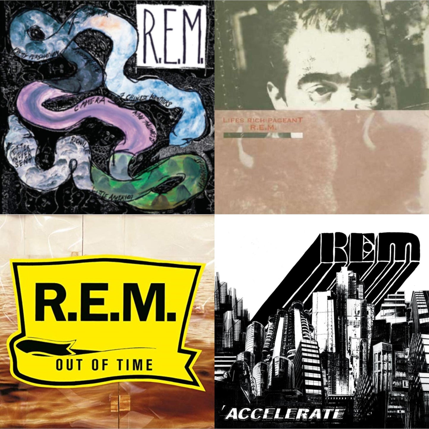 Reckoning & Lifes Rich Pageant & Out Of Time & Accelerate