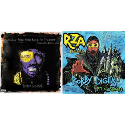 Rza - Bobby Digital & The Pit Of Snakes & Bobby Digitalvs Rza - LP Vinyl Bundle