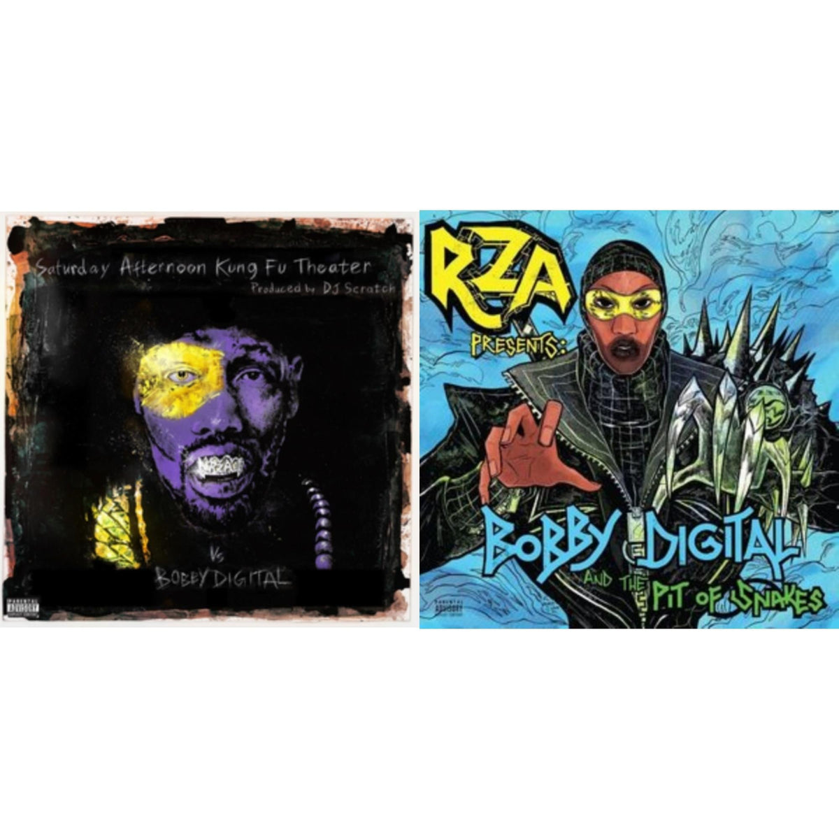 Rza - Bobby Digital & The Pit Of Snakes & Bobby Digitalvs Rza - LP Vinyl Bundle
