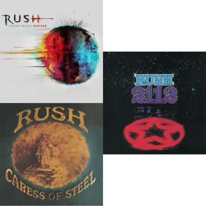 Vapor Trails (Remixed) & Caress Of Steel (180G/Dl Card) & 2112 (180G)