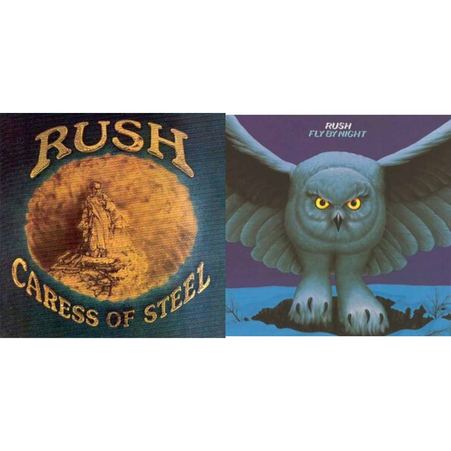 Fly By Night & Caress Of Steel