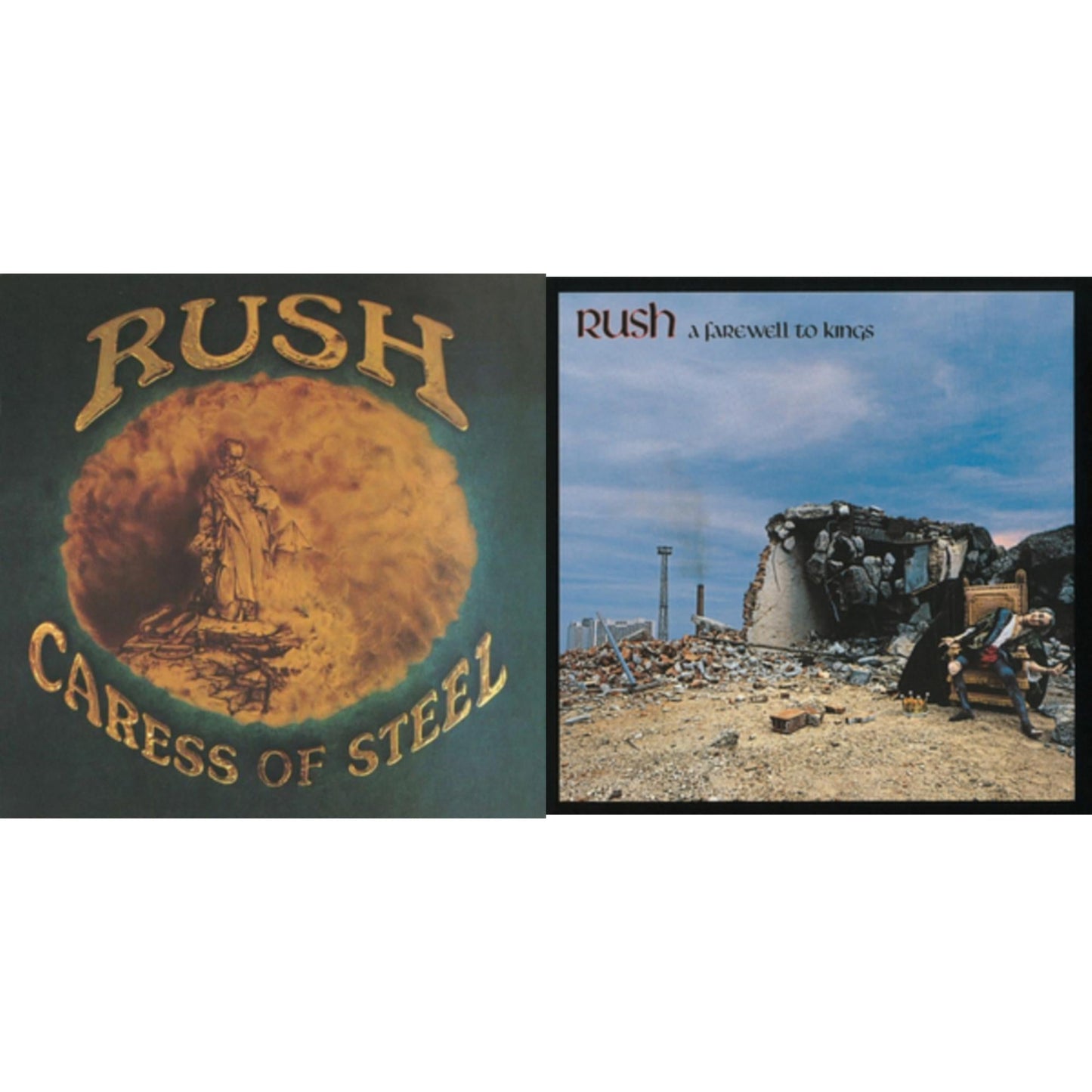 This is a 2 LP Vinyl SKU bundle.
1.This LP Vinyl is brand new.Format: LP VinylMusic Style: Prog RockThis item's title is: Caress Of Steel (180G/Dl Card)Artist: RushLabel: Anthem (5)Barcode: 602547115706Release Date: 2/24/2015
2.This LP Vinyl is brand new.